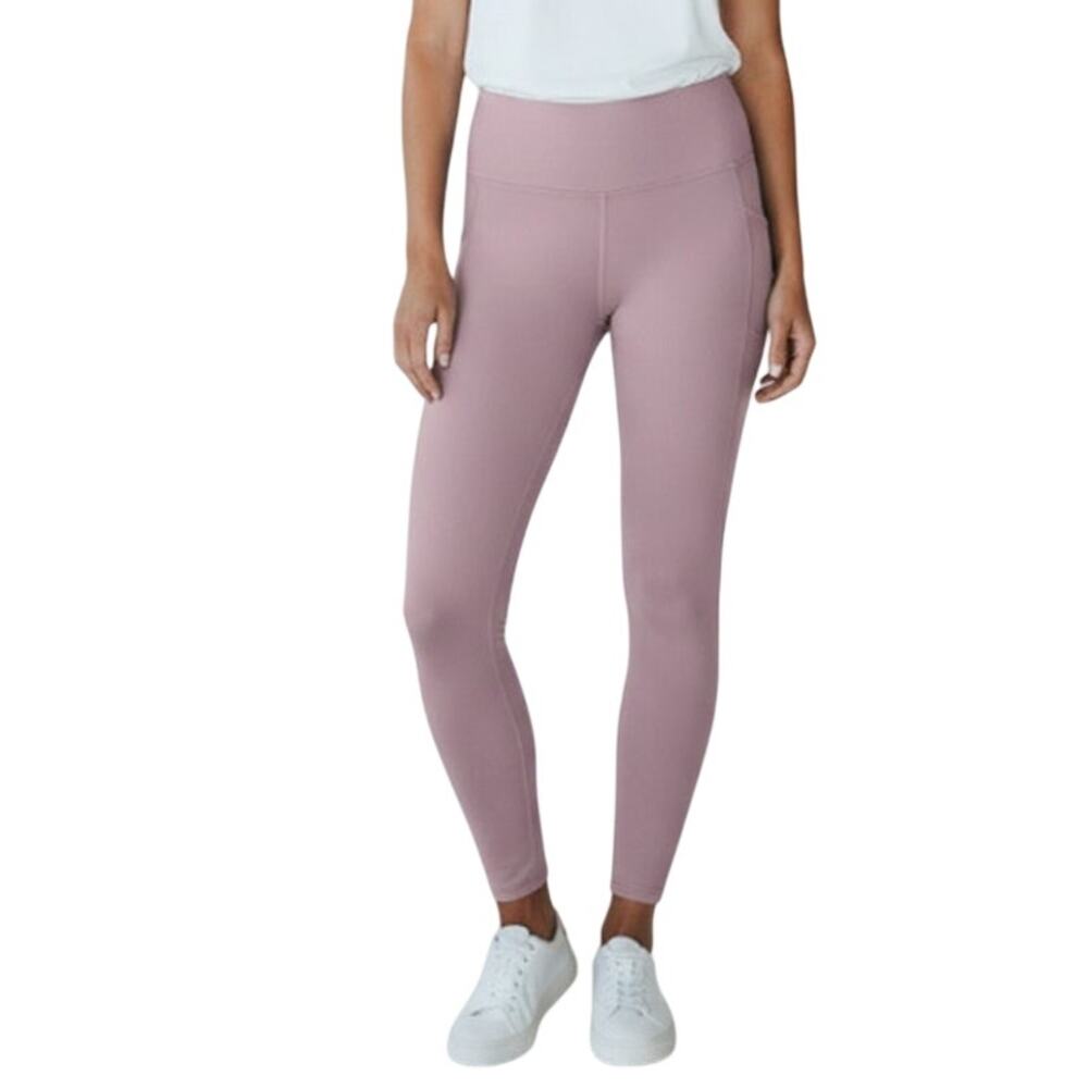 LULULEMON High-Rise Legging 27" Women 10 Lavender Athletic Outdoor Yoga Feminine